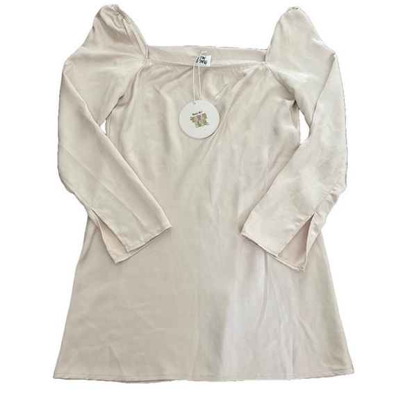 ⭐️PRINCESS POLLY - STAR POWER MINI DRESS IN CHAMPAGNE⭐️ - Picture 5 of 6